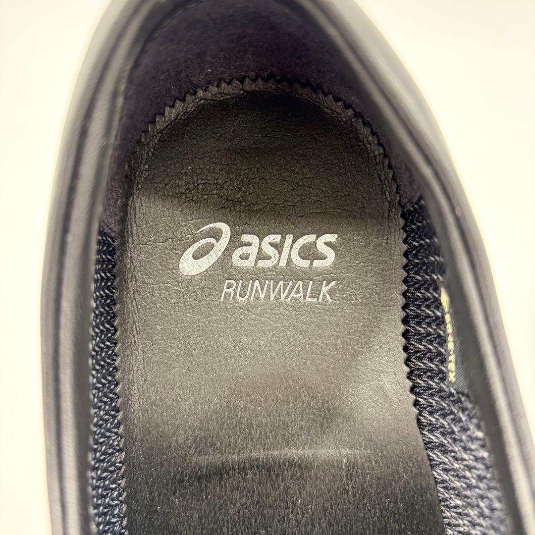 アシックスランウォーク ストレートチップ 25.5cm 黒 外羽根 革靴②