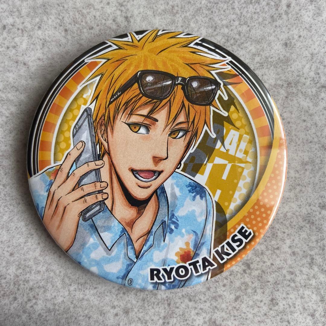 ジャンプ展 黒子のバスケ 黄瀬涼太 缶バッジ 日本製 限定 集英社