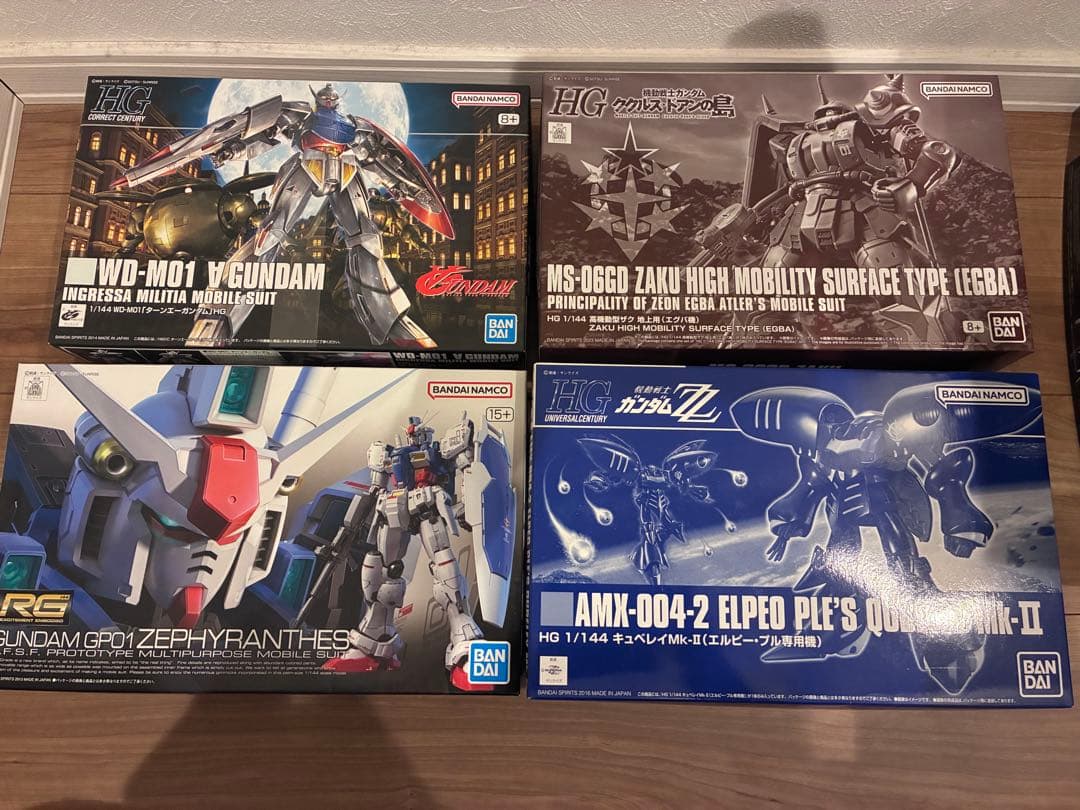 HG高機動型ザクエクバ機ターンエーガンダム試作1号機キュベレイマークII HG 1/144 高機動型ザク 地上用 (エグバ機)│株式会社BANDAI SPIRITS