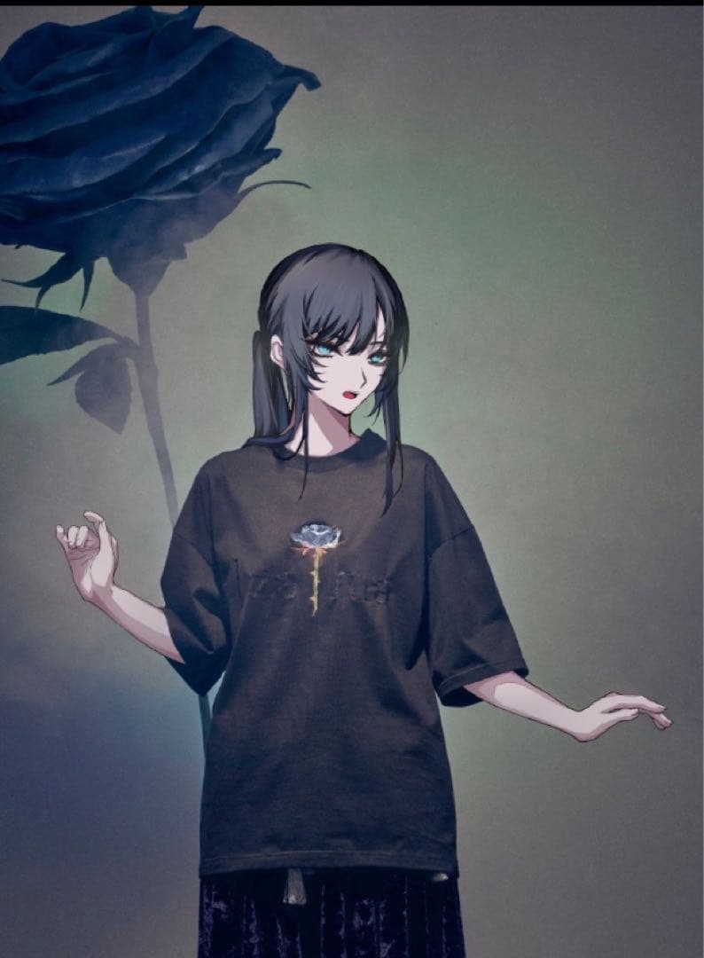 hazama × Ado ロゴカットソー シャツ　コラボTシャツ カットソーです。最近暖かくなってきたのでおすすめです。私は花粉症