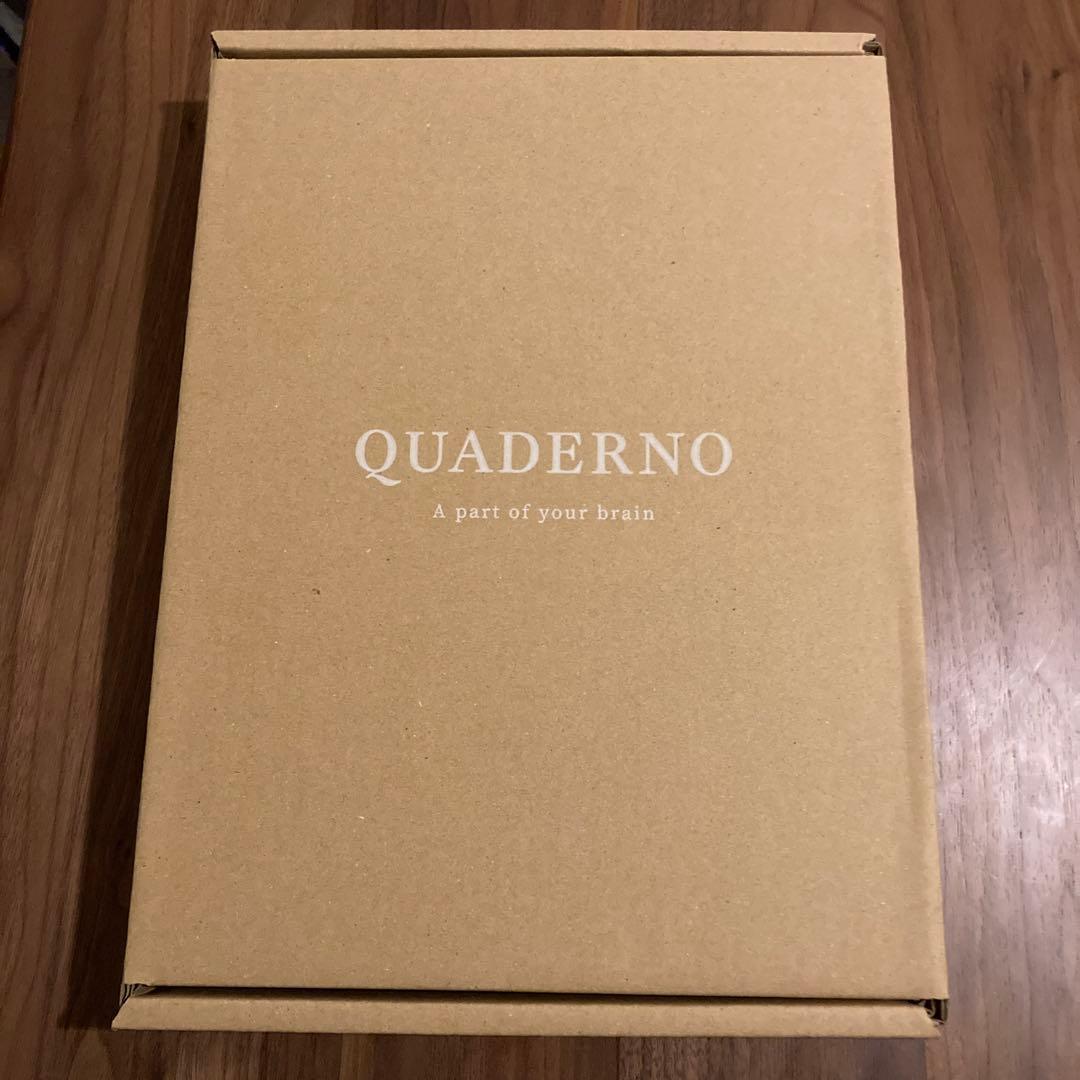 翌日発送】QUADERNO A4（Gen.3）クアデルノ