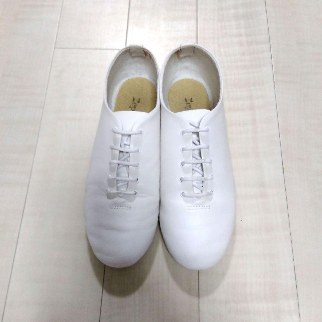 repetto Jazz レザーシューズ ホワイト 39/24.5cm - メルカリ