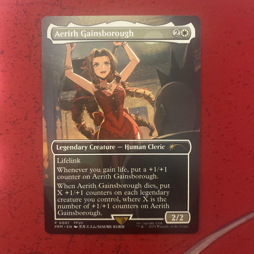 MTG エアリス・ゲインズブール 英語版　プロモ FOIL)エアリス・ゲインズブール/Aerith Gainsborough《英語》【PRM】