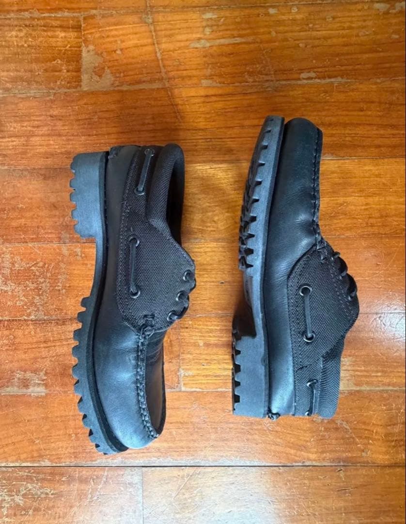 ティンバーランド 3eye オーセンティックボートシューズ \"Blackout\"