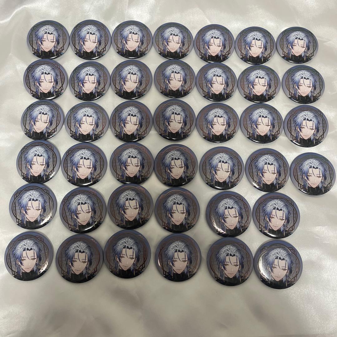 20日まで出品 ミラン・ケストレル にじさんじ中華絵巻 箔押し缶バッジ