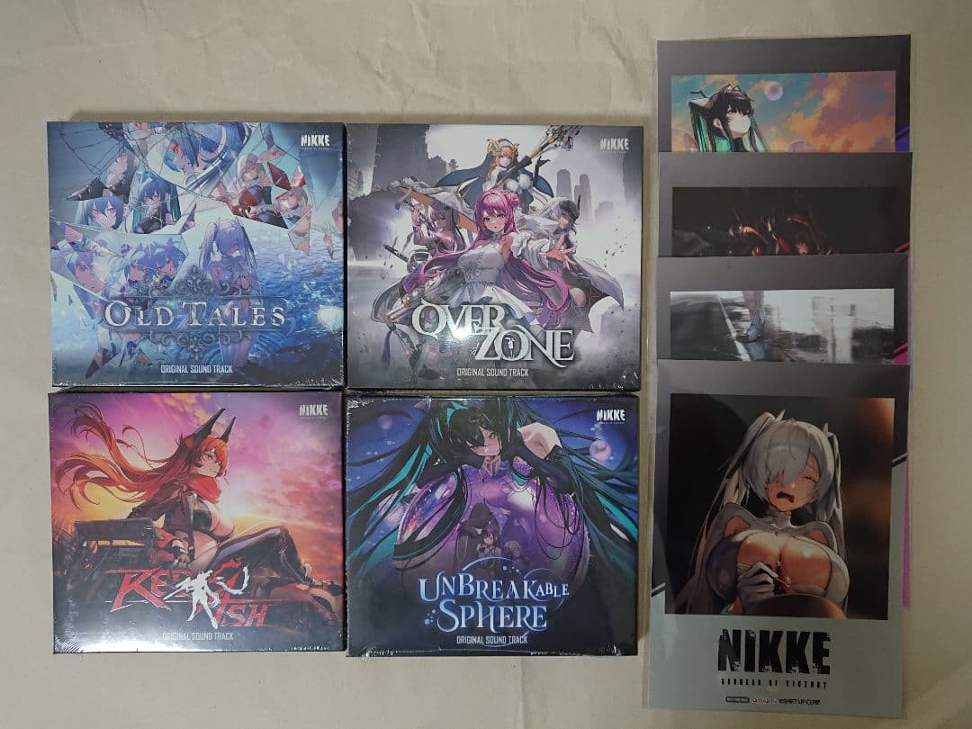 NIKKE オリジナル サウンドトラック 4枚 まとめ売り サントラ OST