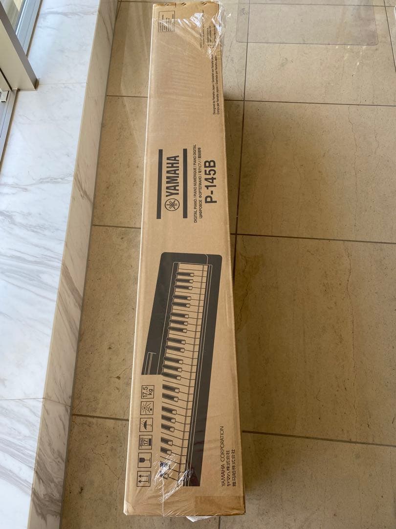 ヤマハ(YAMAHA) 電子ピアノ P-145B Pシリーズ 88鍵盤 YAMAHA P-145B ブラック 電子ピアノ 88鍵盤 ヤマハ Pシリーズ