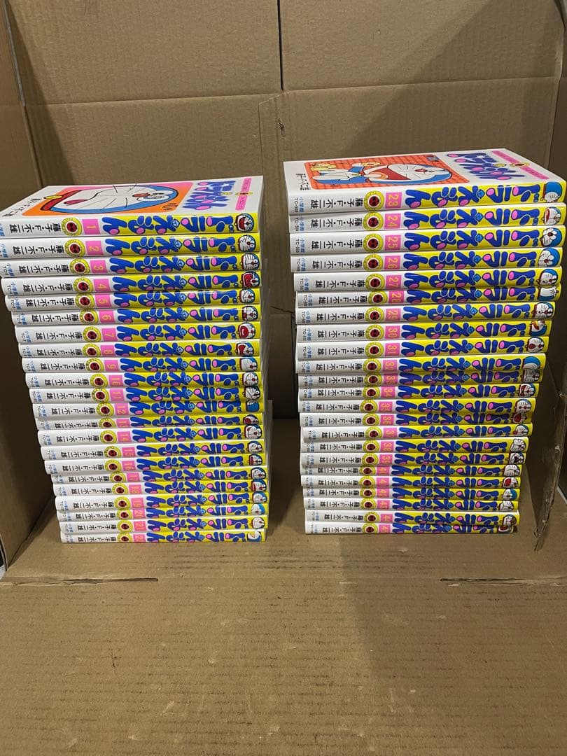 てんとう虫コミックス ドラえもん 全45巻セット てんとう虫コミックス『ドラえもん』に待望の全45巻セットが登場