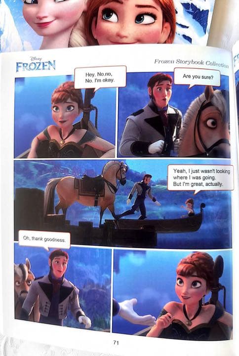 No.275 Frozen4冊漫画版 音声絵本