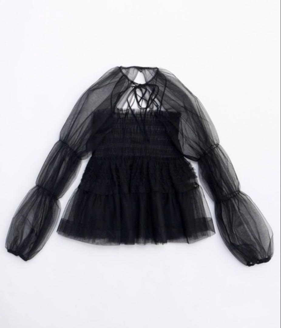 値下げ】MAISON SPECIAL チュールキャミボレロ トップス