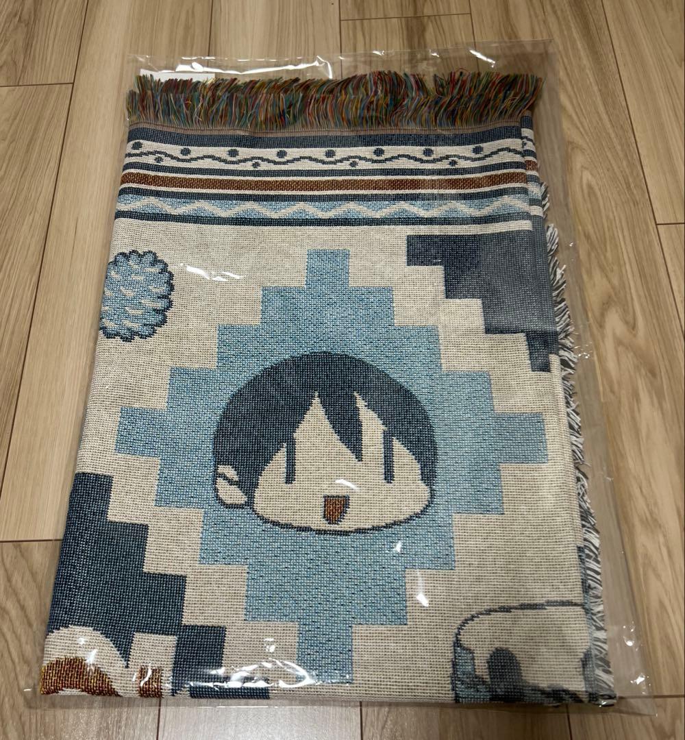 ゆるキャン△ 10周年記念展 こうするとぬくいですぞ ブランケット