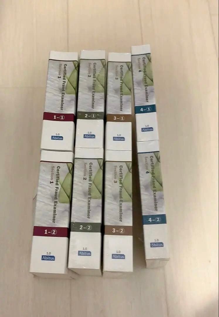 未開封アリ】Abitus公認不正検査士（CFE）MC Card全8冊 - メルカリ