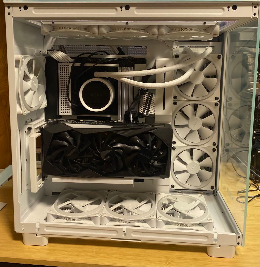 NZXT N9 Elite ファン10枚 RYUJIN 360 GPUステー - メルカリ