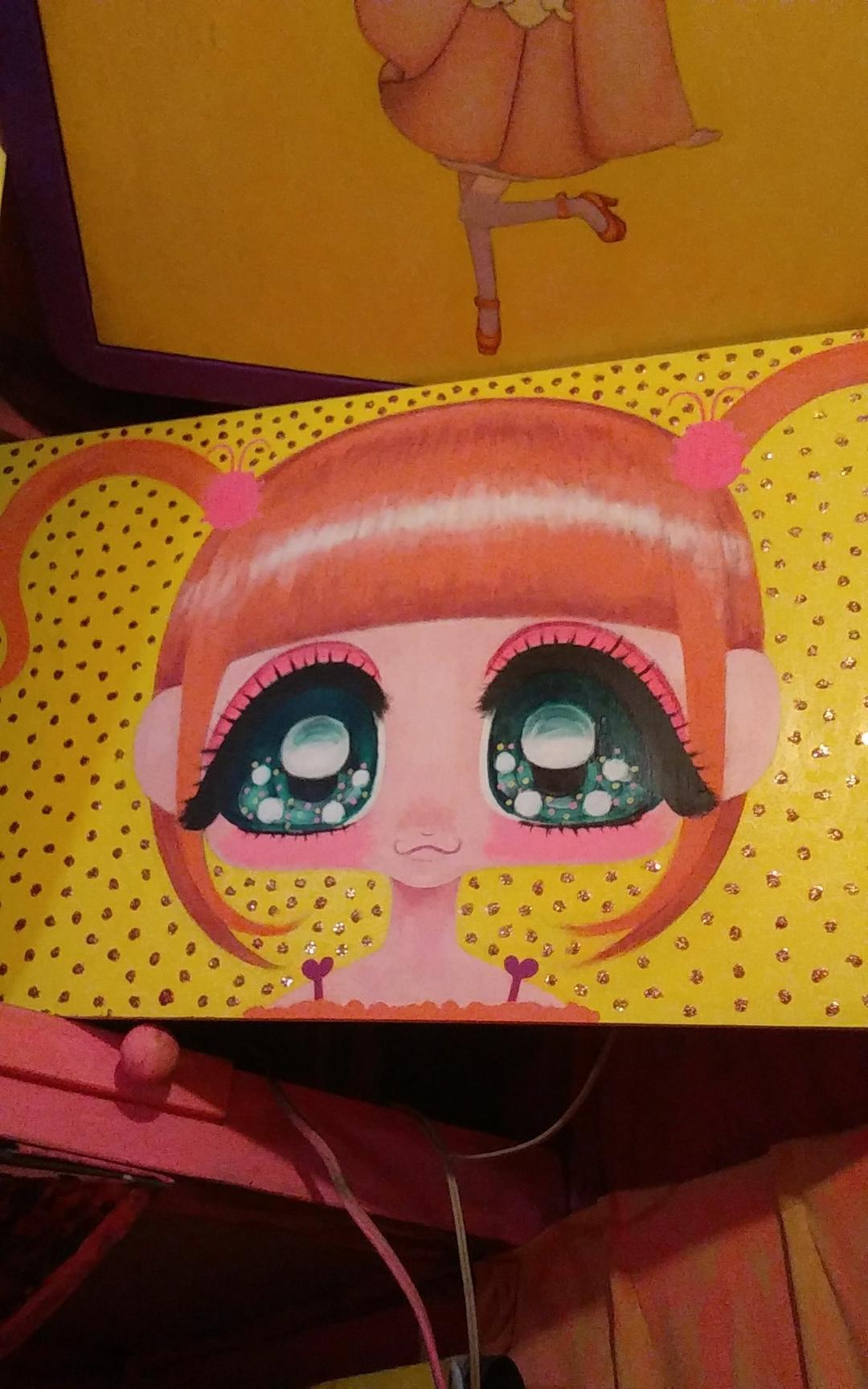 あさくら画廊のツインテールが触覚みたいな女の子☆