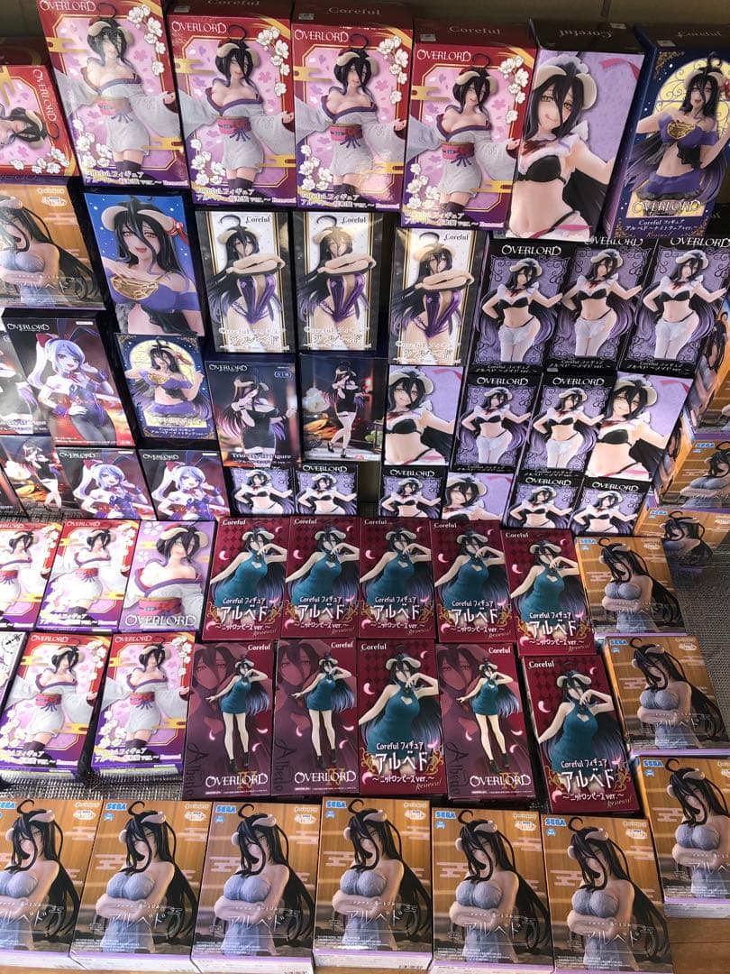 アルベド　シャルティア　バニー　ぬースト　メイド　和服　ドレス　70個