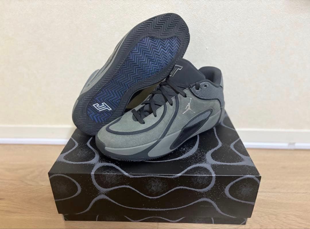 Jordan テイタム 4 スモークグレー バスケットボールシューズ - メルカリ