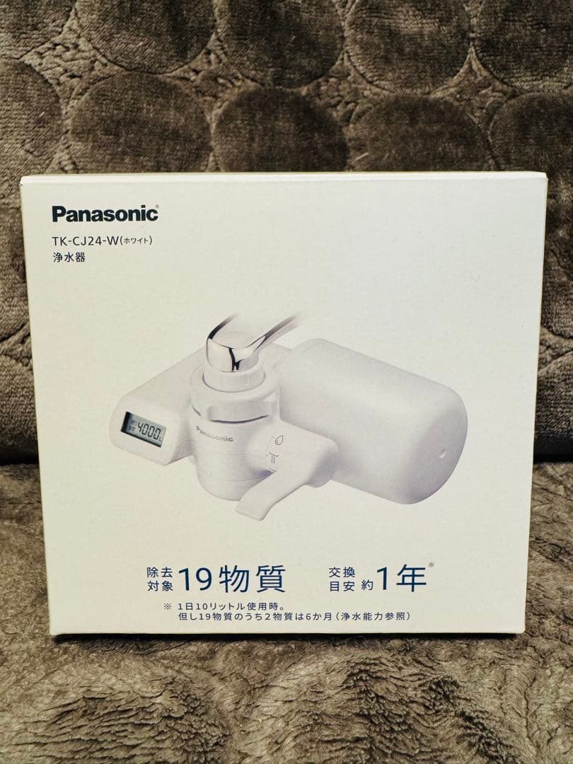 新品同様・未使用】 Panasonic 浄水器 TK-CJ24-W（ホワイト） - メルカリ