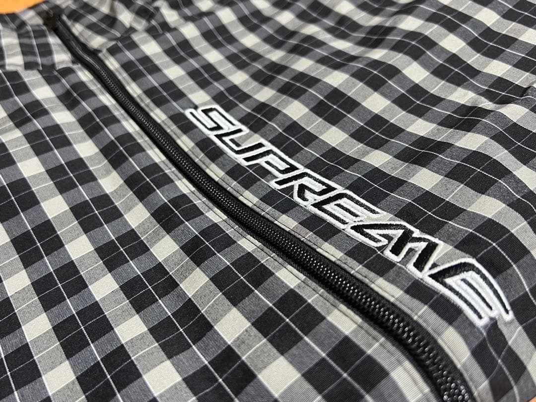 Y*s様 Supreme Plaid Track Jacket \"Black\"