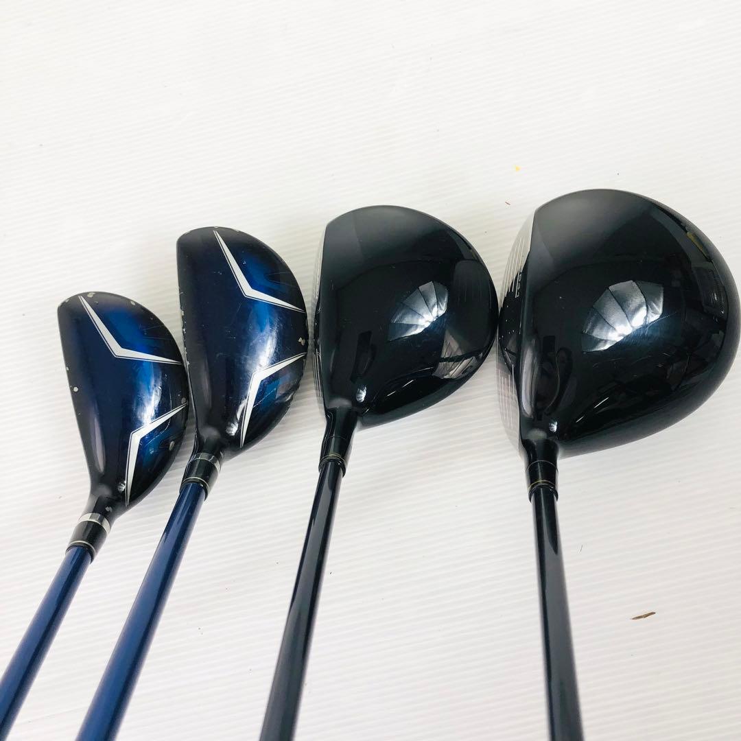 豪華12本 AXEL アクセル メンズゴルフセット 初心者 コースデビュー 右