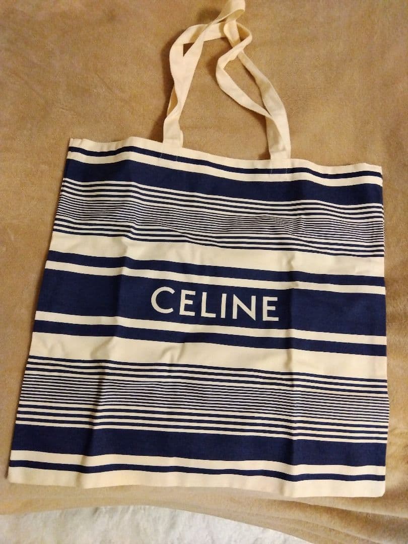 U*O様 CELINE ストライプ トートバッグ 楽天市場】Celine セリーヌ Large Cabas Thais Striped Textile Tote