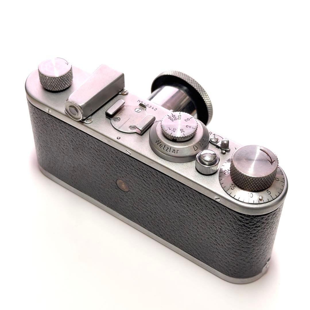 【希少】ライカ A型 シルバークローム《エルマー50m/F3.5付き》Leica