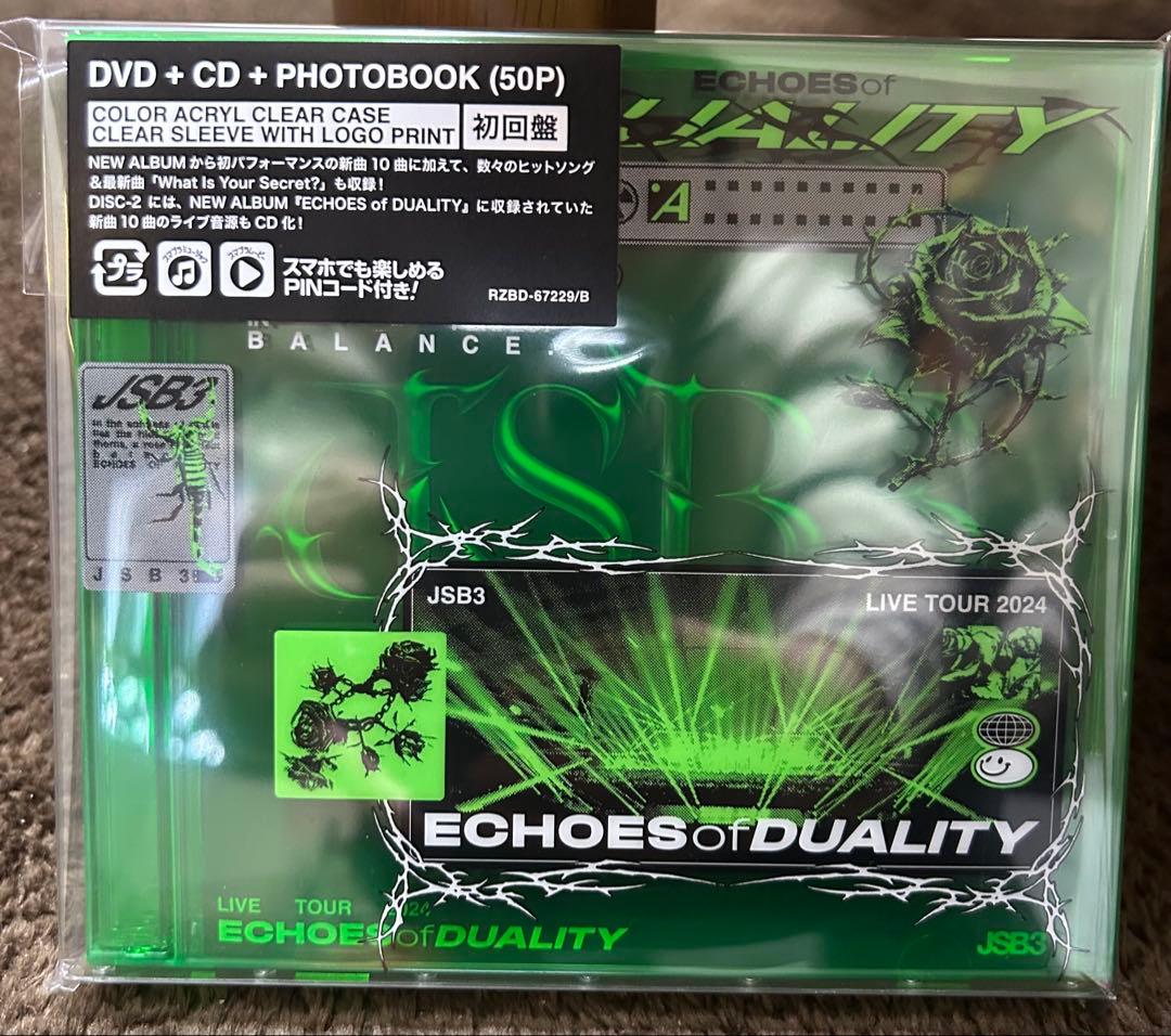 三代目J SOUL BROTHERS ECHOES of DUALITY DVD Amazon.co.jp: ECHOES of DUALITY(AL+DVD(スマプラ対応)) - 三代目 J