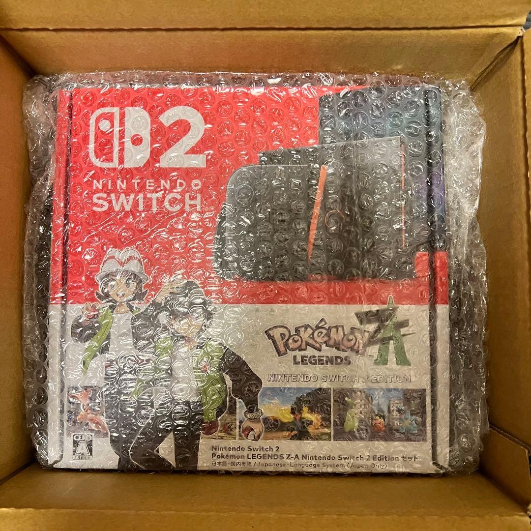 Nintendo Switch2 ポケモン ZAエディション　新品未開封　特典付 Amazon.co.jp: Nintendo Switch 2（日本語・国内専用） Pokémon