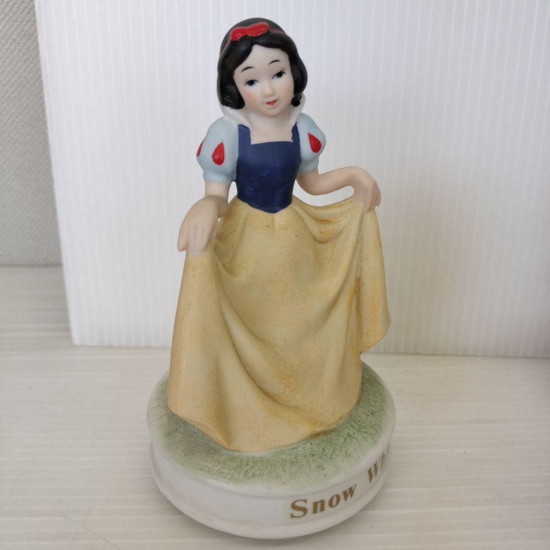白雪姫と7人の小人 オルゴール 陶器 - メルカリ