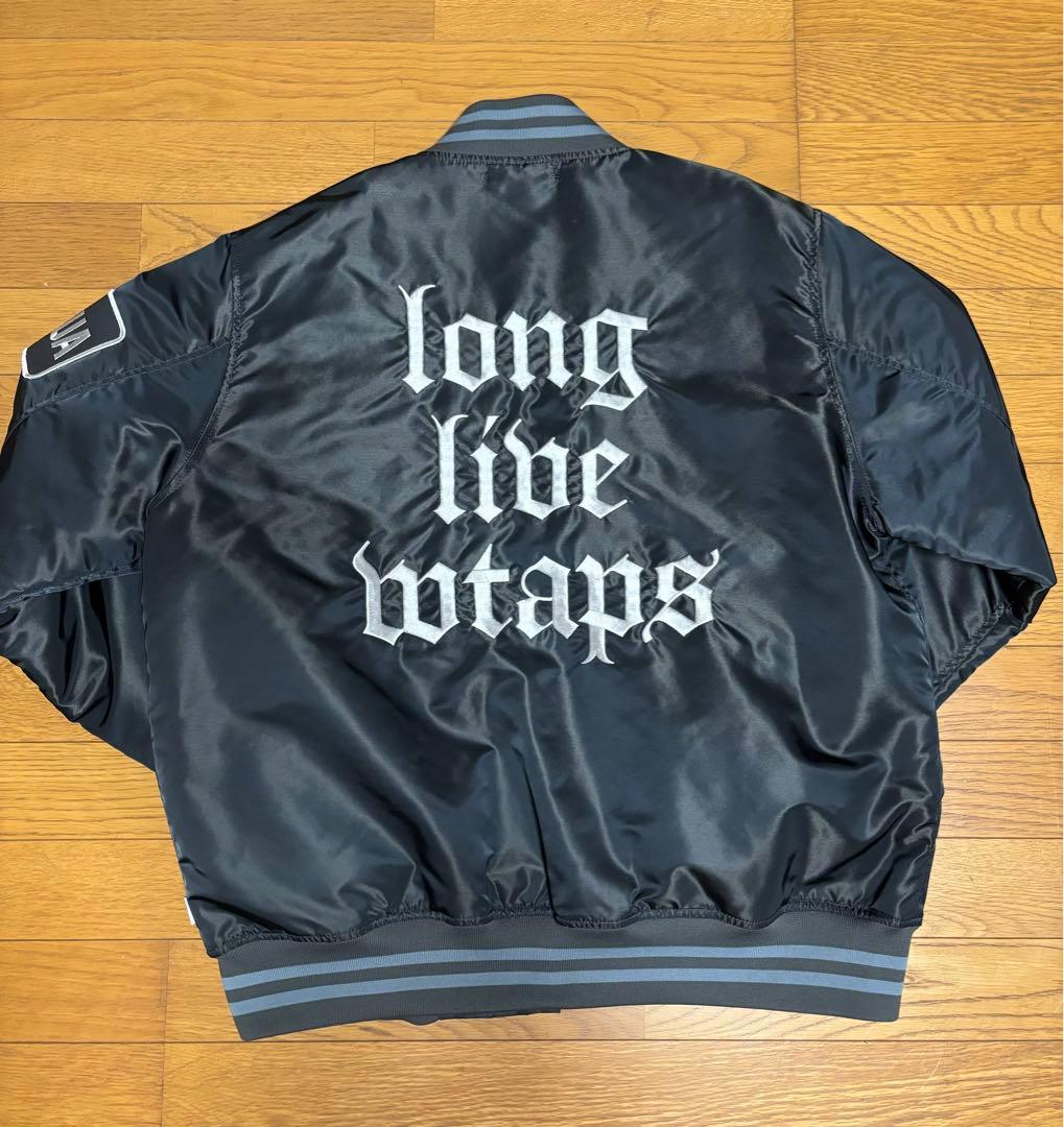 k*8様 WTAPS スタジャン BENCH JACKET - メルカリ