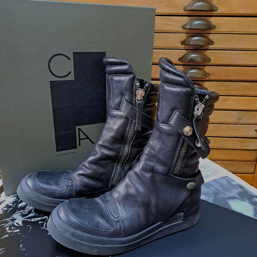 CINZIA ARAIA バイカーズブーツ 38size イタリア製品 - メルカリ
