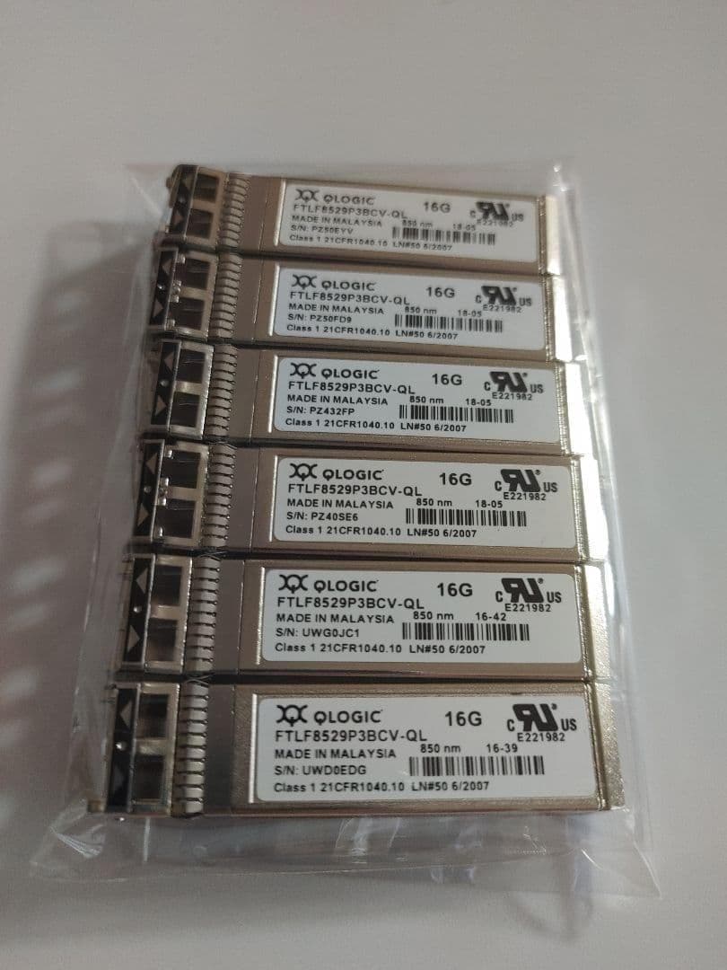 QLogic 16G Fibre Channel SFP+ モジュール 6個 - メルカリ