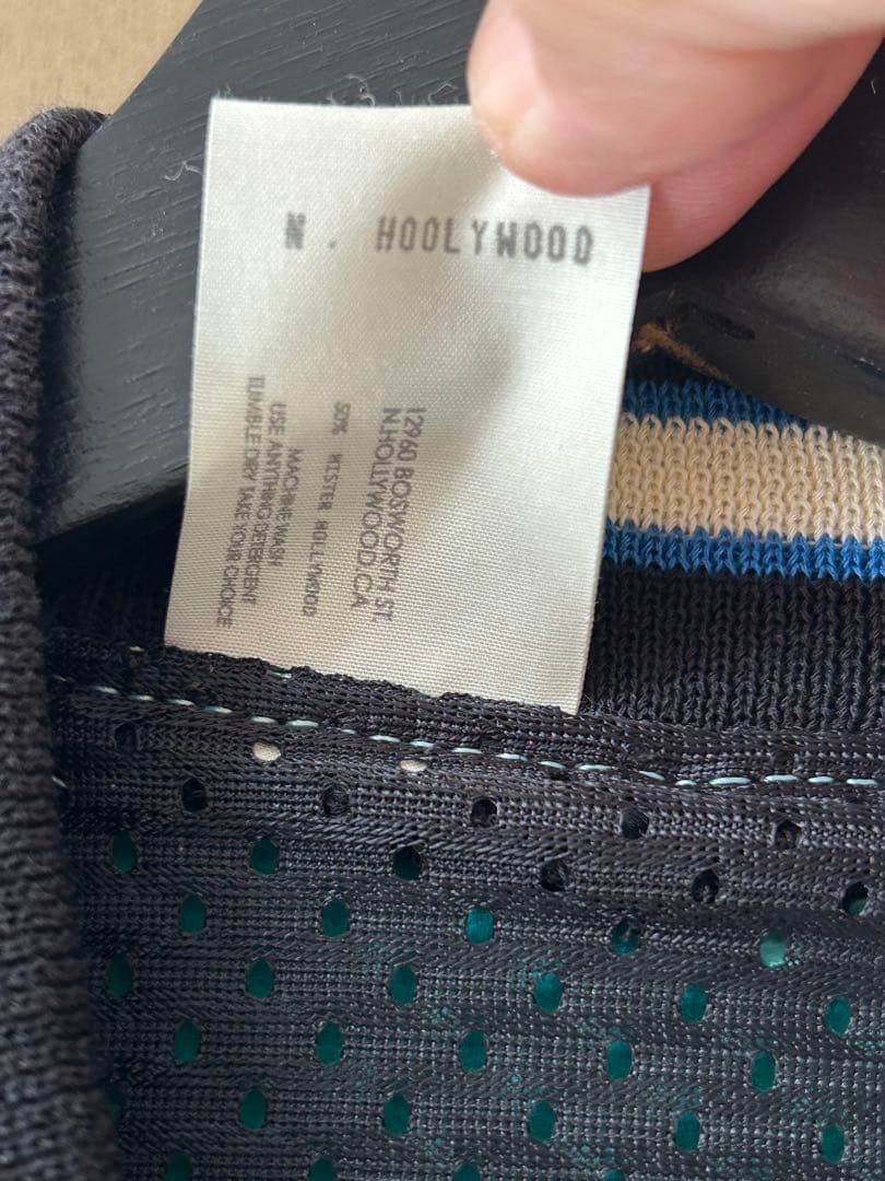 美品】N.HOOLYWOOD マルチカラー レザースタジャン - メルカリ