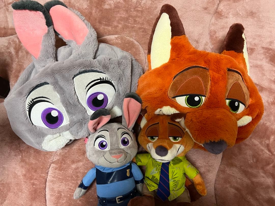 ディズニー ファンキャップ ポシェット ニック ジュディ ズートピア