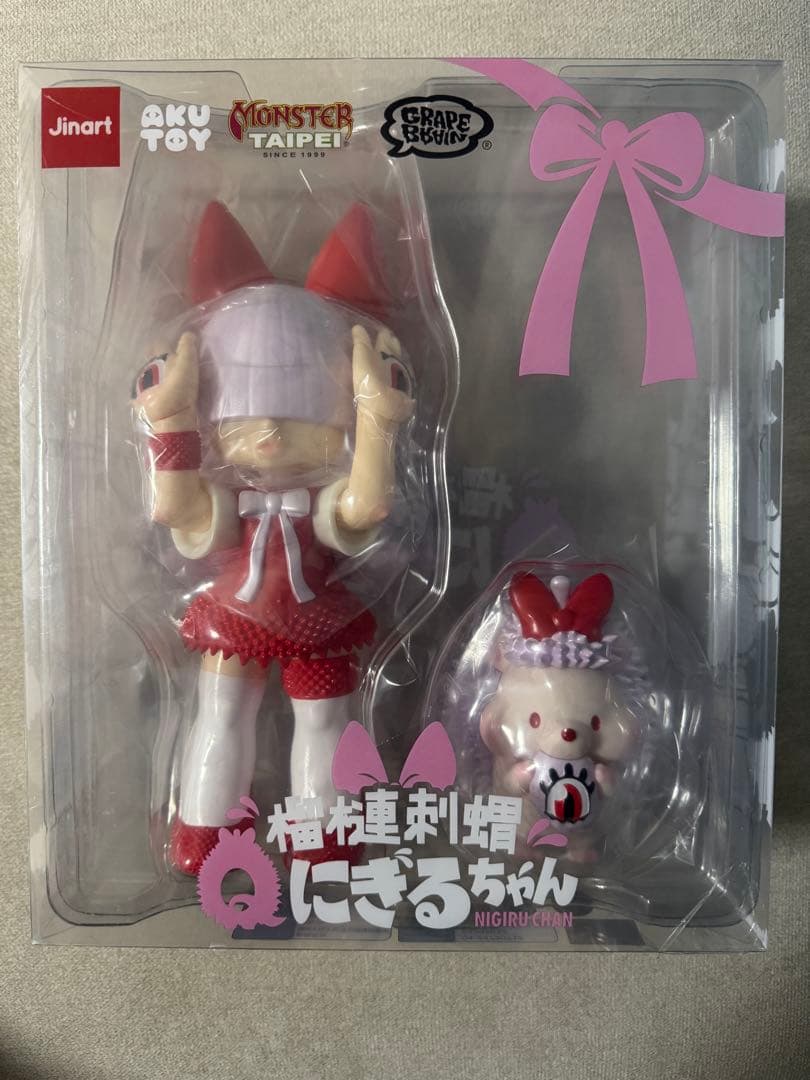 GRAPE BRAIN MONSTER JINART にぎるちゃん 赤色 - メルカリ