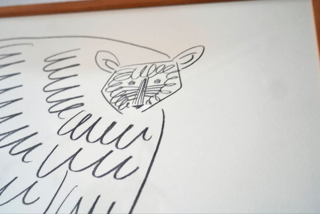 山口一郎 熊 Lサイズ 原画