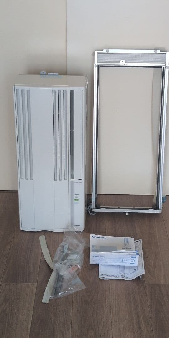 ジャンク CORONA 窓用エアコン CW-1622（WS）コロナ 2022年製 Amazon | コロナ(Corona) 【工事不要】 ウインドエアコン Relala 窓用