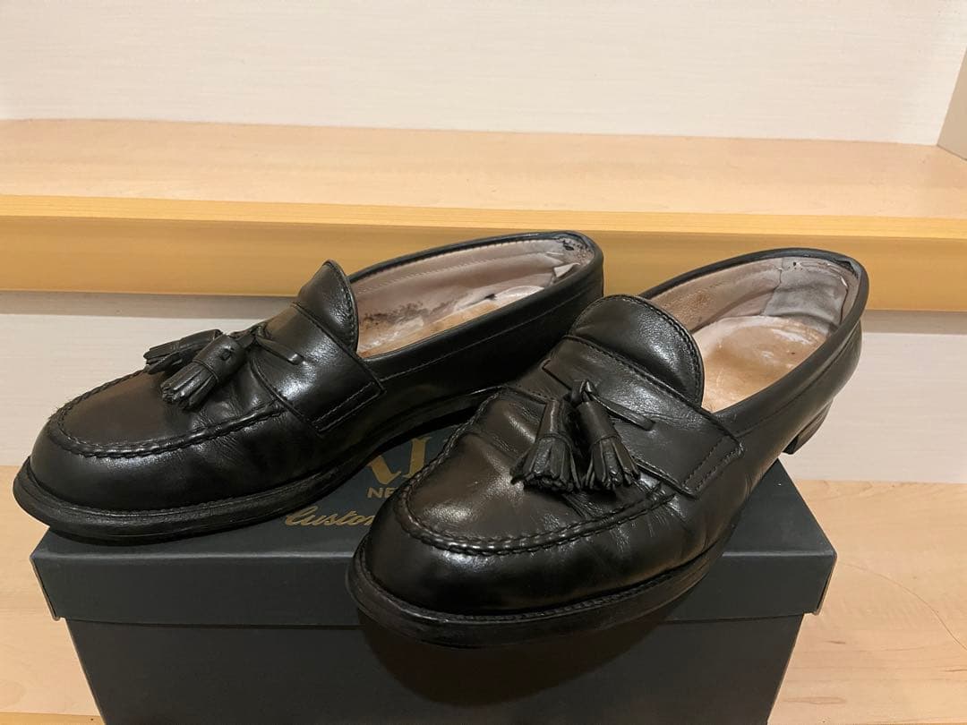 ALDEN オールデン　ローファー　タッセル黒　8.5D