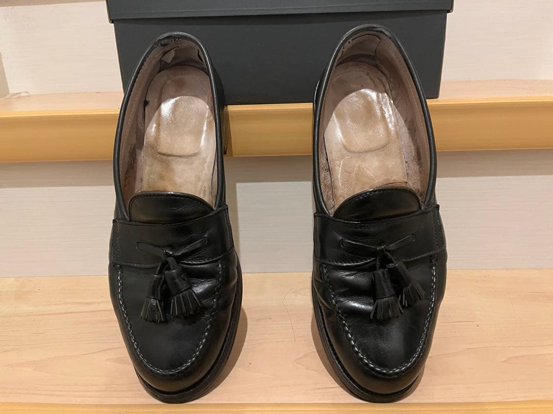 ALDEN オールデン　ローファー　タッセル黒　8.5D