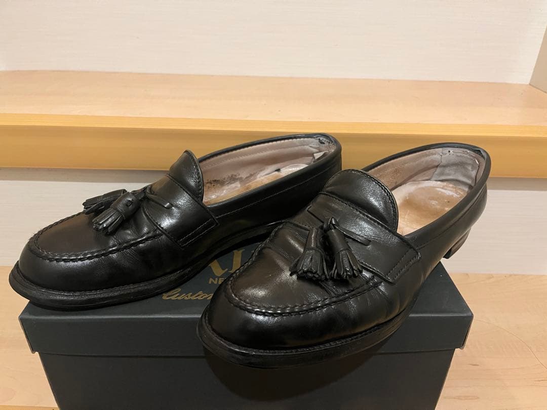 ALDEN オールデン　ローファー　タッセル黒　8.5D