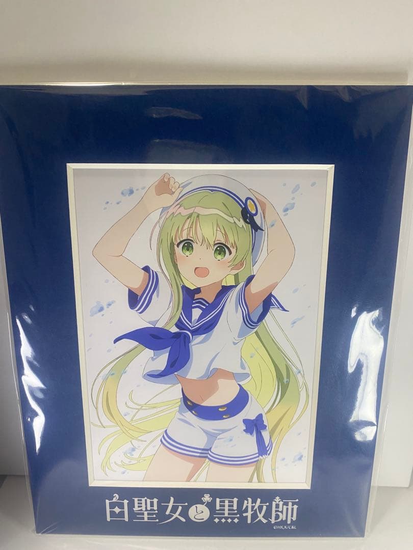 白聖女と黒牧師 セシリア 澤田姫 直筆サイン入りアクリルスタンド