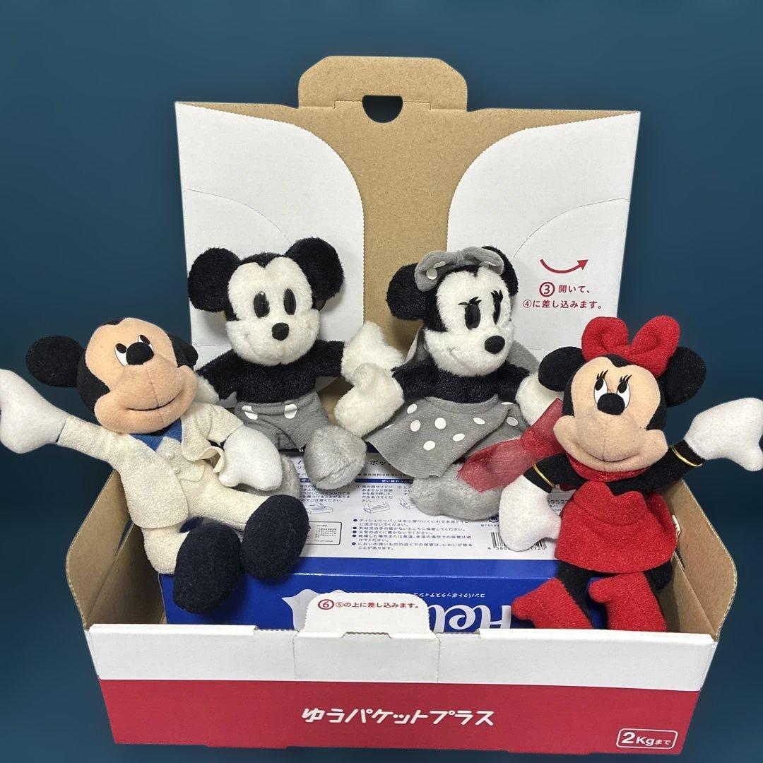 レア物 プレミアミッキーミニーバッチぬいぐるみ 4体 - メルカリ