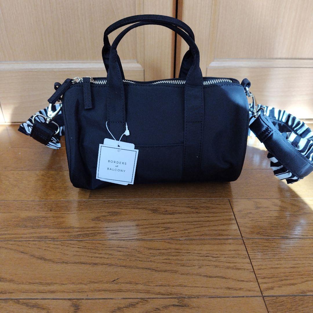 【未使用　新品】BORDERS at BALCONY ボディバッグ ブラック F 未使用 新品】BORDERS at BALCONY ボディバッグ ブラック F 【公式通販】