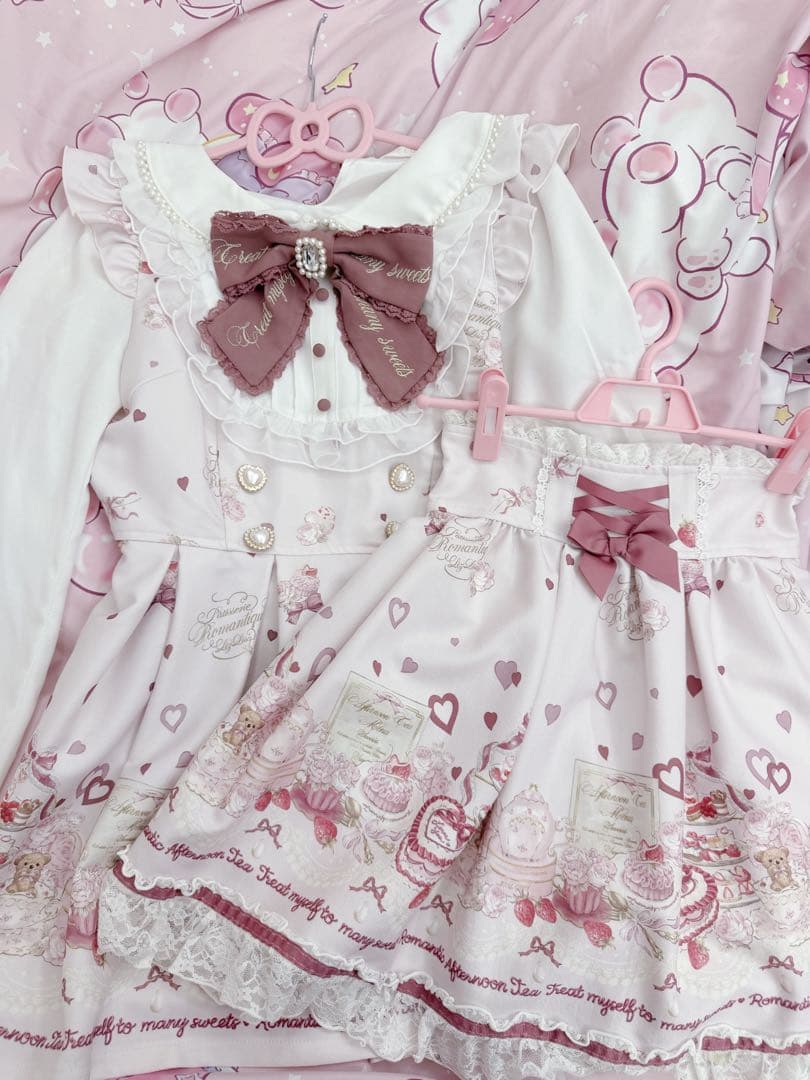 LIZLISA Many Hearts Afternoontea柄 セットアップ - メルカリ