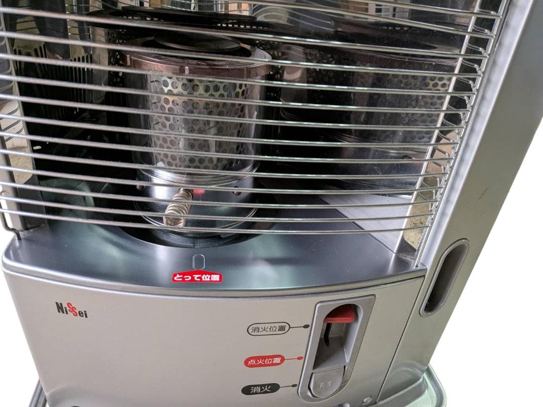 ニッセイ 自然通気形開放式石油ストーブ NC-S242RD 7-9畳 12年製