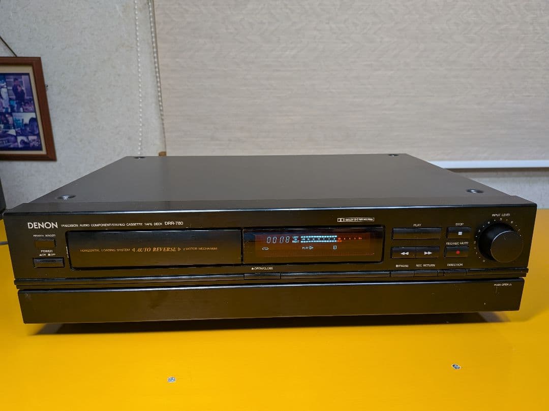 DENON DRR-780 カセットデッキ Denon DRR-780 Cassette Tape Deck Player | Cassette Player & Recorder
