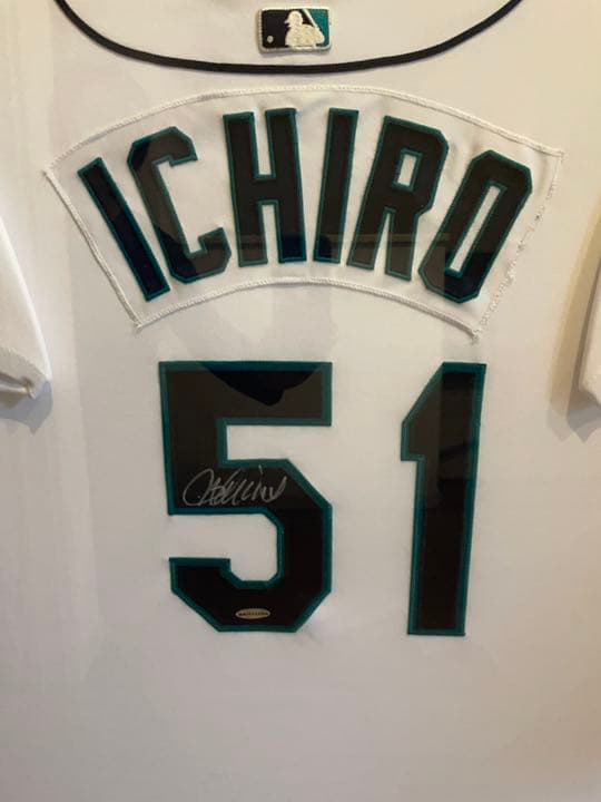 MLB イチロー 直筆サイン入り ルーキーイヤー ジャージ UDA 証明書