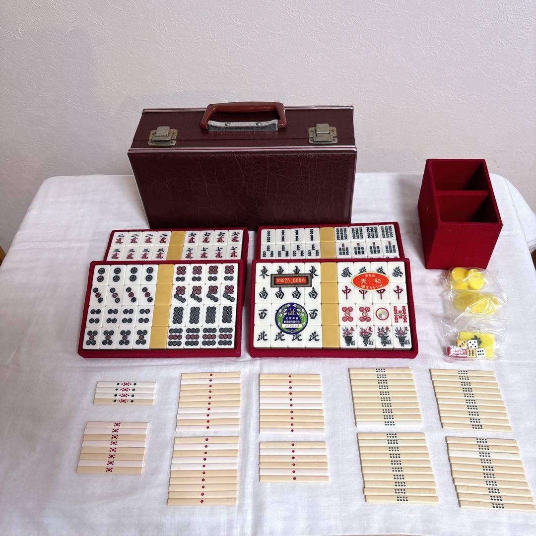◇未使用◇天和 テンホウ最高級麻雀蘇州牌 ダイヤ牌 - メルカリ