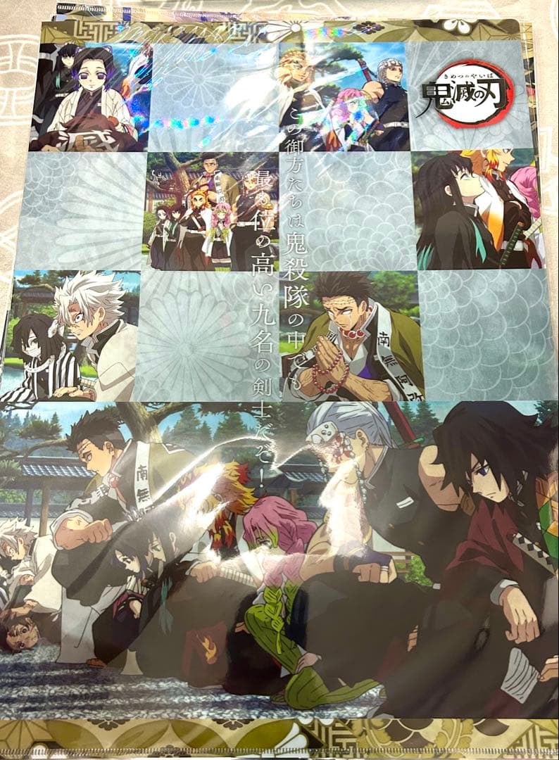 鬼滅の刃 ランチョンマットケース 柱合会議・蝶屋敷編 立志編☆計15枚