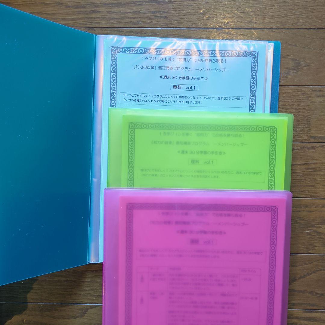 知力の背骨　全巻　中学受験 西村則康監修（未開封品あり）