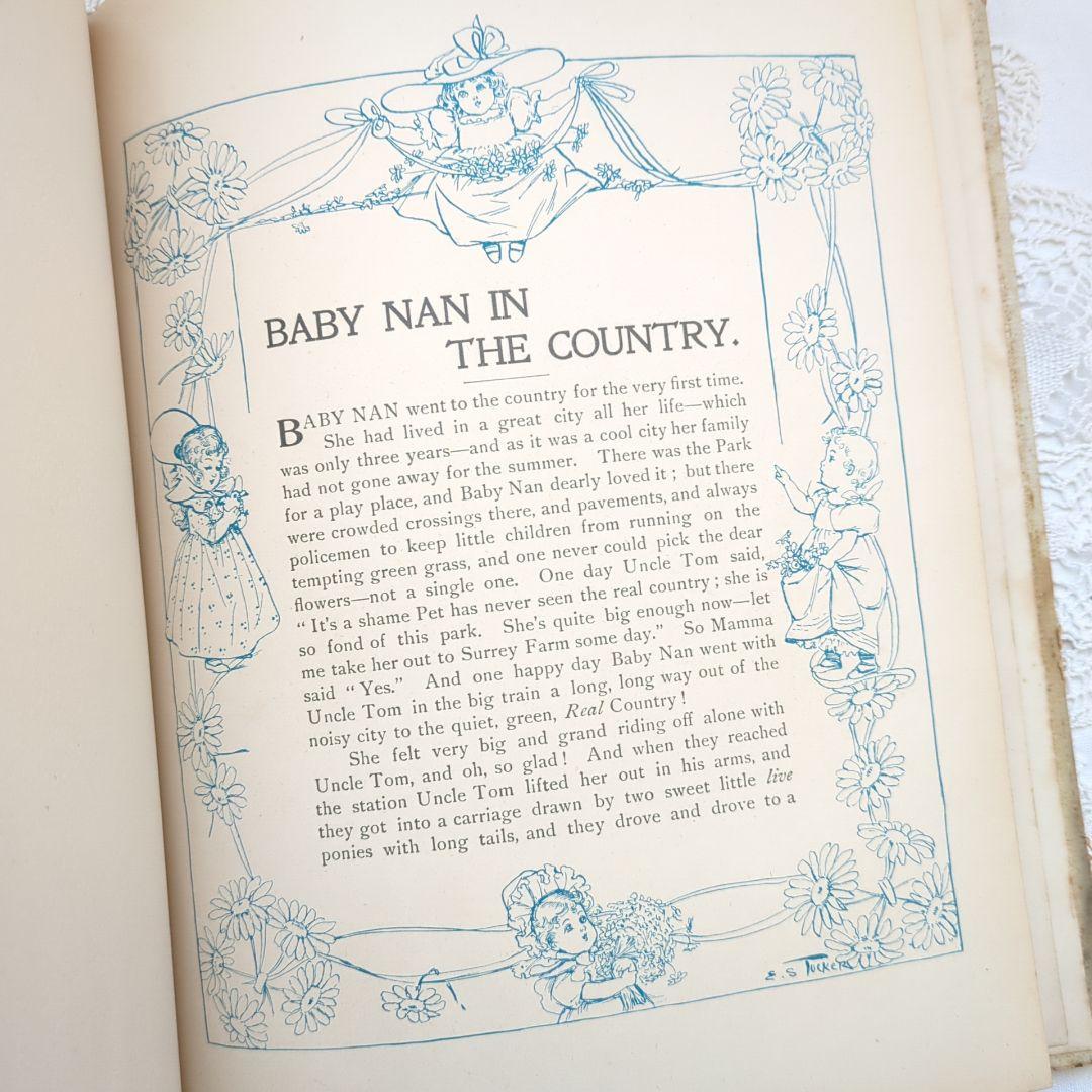 超稀少1898モードハンフリー絵本 洋書 児童書 ヴィクトリアン アンティーク